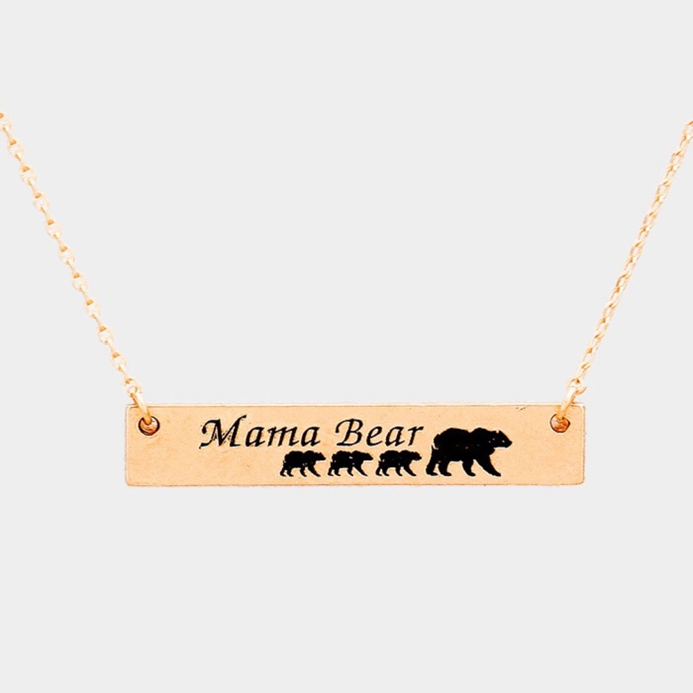 “Mama Bear” Necklace - Picture 2 of 5